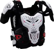 Leatt 5.5 Pro Evo, protector vest , color: Black/White , size: S/M