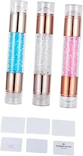 VALICLUD Professional Manicure Kit Nail Art Stamping Tool Double-end Nail Decor