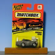 MATCHBOX #53 - BROWN - SUPERFAST - RHINO ROD - MINT ON CARD 1996