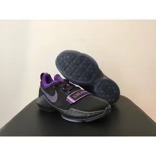 香港專櫃正品 假一賠十 NIKE PG 1 (GS) 黑紫 籃球鞋 女款08 880304-097