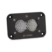 Baja Light Pod Each Black Flush Mount S2 Pro Work Pattern Clear Lens Universal