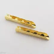 50pcs Gold Plated Brass BFA Z-Type 4mm Banana Plug Speaker Cable Connector