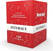 BestSelf Intimacy Deck with Relationship Building Conversation Cards for Starters Couples Games, Meaningful Couples Card Game, Romantic Couples Strengthen Relationship Cards for Couples (Plus)