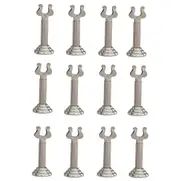 Trenton 12 Harp Shape Place Card Menu Holder - 65mm