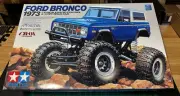 Rare 2009 New Open Box Unassembled Tamiya 1973 Ford Bronco CR-01 Kit #58436