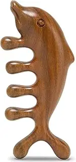 OPSREY Wooden Comb Massage Scalp Comb Sandalwood Comb Wide Tooth Wood Comb for Women Men (01 Classic)