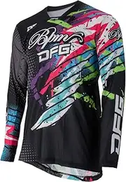 ダートフリーク(Dirtfreak) Dartfreak DFG Works Jersey BPM L Size Trip Multi MX Race ED Race Attack Position 4-Way Stretch Fabric C0439