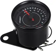 ELAYARD Motorcycle Tachometer Gauge with Led Backlight Speedometer for Single-Cylinder Engines Accurate Performance for Modified Night Visibility Versatile Compatibility