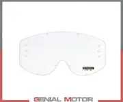 Transparent Lens UFO PLAST with Holes for roll off's Motocross Goggles BULLET