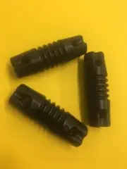 3 Pak Black Nylon Dog Bone Antenna Insulators For Ham Radio/ Shortwave