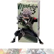 Hatake Kakash i: 13cm Vibration Stars Statue Figurine Bundled with 1 A.C.G. Compatible Theme Trading Card (28667)