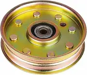 XhWser 756-1229 956-1229 Flat Idler Pulley 44" 48" 54" Deck Lawn Mowers Fits for RZT22 RZT42 RZT50 LT1022 LT1024 Replacement Parts for Cub Cadet