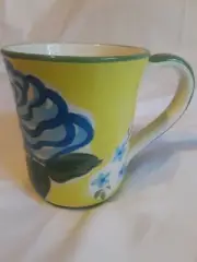 April Cornell Mug Yellow Flower Made In Thailand