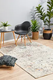 Rhythmic Musical Silver Rug