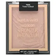 wet n wild, Color Icon, Bronzer, 740A Ticket to Brazil, 0.38 oz (11 g)