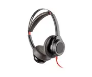 Plantronics Blackwire 7225 Usb-C Corded Headset, Anc, Black
