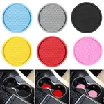 2PCS CAR CUP HOLDER COASTER UNIVERSAL AUTO ANTI SLIP CUP HOL