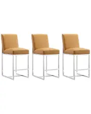 Manhattan Comfort Set of 3 Element Counter Stools