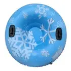 Inflatable Floated Skiing Board Thickened Ski Board with Handles for Adults Kids