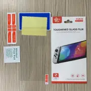 Replacement Tempered Glass Screen Protector Film for Nintendo Switch OLED NS f