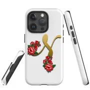 For iPhone 15 Pro Case, Shielding Cover, Letter N