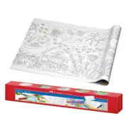 Faber Castell Activity Colouring & Drawing Banner Roll