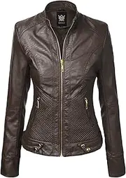 [Lock and Love] LL Womens Everyday Bomber Jacket