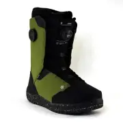 Ride Lasso Double Boa Snowboard Boots Men's Size 11 Olive Green New 2025
