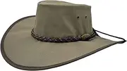 [Jacaru Australia] 0125 Parks Explorer Solid Wide Brim Hat