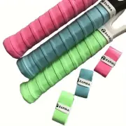 12pcs Tennis Racket Grip Tape PU Absorbent Tennis Racket Badminton Grip Tape