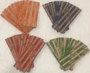 80-FLAT PAPER COIN WRAPPERS - POP OPEN TUBES-ASSORTED--QUARTER-DIME-NICKEL-PENNY