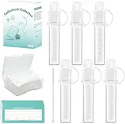 Bordeag Colostrum Collector 6 ml Colostrum Collector, Colostrum Collector, Breast Milk Collector, Reusable Multi-Purpose Breast Milk Container, Silicone, BPA-Free, Colostrum Container, Breast Milk