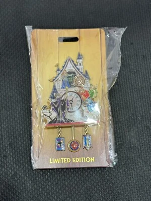 Disney WDI MOG D23 Expo 2024 Sleeping Beauty Maleficent Cuckoo Clock LE 400 Pin