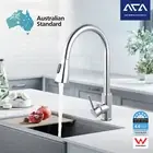 ACA Chrome Pull Out Kitchen Laundry Sink Mixer Tap 360° Swivel Spout Bath Faucet