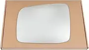 Less4spares Wing Mirror Glass Left Compatible with Nissan X-Trail 2008-2013 STICK-ON Passenger Near Side Convex