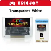 SFC Game Card 3000-in-1 with 8GB TF Card for Nintendo SNES Console
