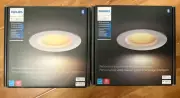 2 xPhilips Hue Smart Recessed 5/6 Inch LED Downlight White Ambiance Warm-To-Cool