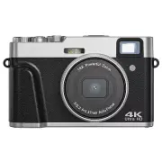 4K Digital Camera with Viewfinder & Flash, Autofocus 48MP, 16X Zoom 32GB SD Card
