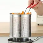 Deep Fryer Pot Set Oil Fryer Cooking Pot for Oil Storage Frying Onion Rings