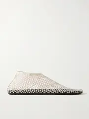 [Christopher Esber] Christopher Esber - Mesh Ballet Flats - Ecru - IT36 IT 36 Ecru
