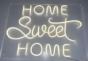 Britrio Home Sweet Home lighted sign Power Adapter Include 16x12 Inch