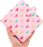 112 Pocket Mini Photo Album for Fujifilm Instax Mini 12 11 9 90 8 7s 40, Polaroid Snap/Z2300/SocialMatic Instant Cameras and Zip Instant Printer (1Pack, Pink)