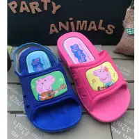 在飛比找樂天市場購物網優惠-Party Animals Peppa Pig 佩佩豬拖鞋 