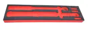 New Snap-on Red Foam Organizer for 2pc 3/8" Drive Torque Wrench Set FMTQ01BR