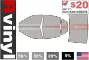 Rtint Precut Window Tint Kit for Kia Optima 2007-2010 Tinting Films (for: Kia)