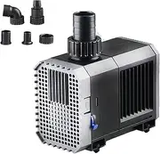 Pond Filter Pump (55W 3000L/h), Submersible Water Pump for Aquarium Fish Tank, Garden Fountain Filter System 220V