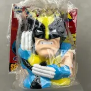 1999 Banpresto X-Men Wolverine Vinyl Coin Piggy Bank Figure Japan Import Marvel