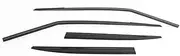 Window Visor Car Windows Visor Fit for Kia EV6 CV GT-Line 2022-2024 Door Smoke Deflector Vent Guards Cover Awnings Sun Rain Eyebrow Accessories