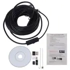 Water-proof,15m/50 Pipe Inspection Camera Video Ft Sewer Drain Cleaner