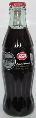 Coca-Cola Lewis & Clark Bicent Lewis Discovers Great Falls of the MO Coke Bottle